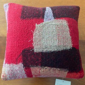 NWT Eileen Fisher Renew small accent felted pillow, 11x11